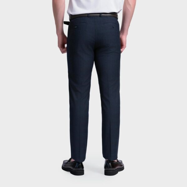 Quần âu xanh kẻ nam