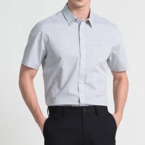 70 Áo sơ mi tay ngắn form vừa