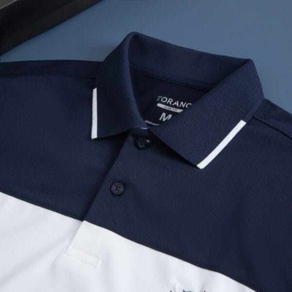 n11 Áo polo can phối thêu logo đại bàng KING001