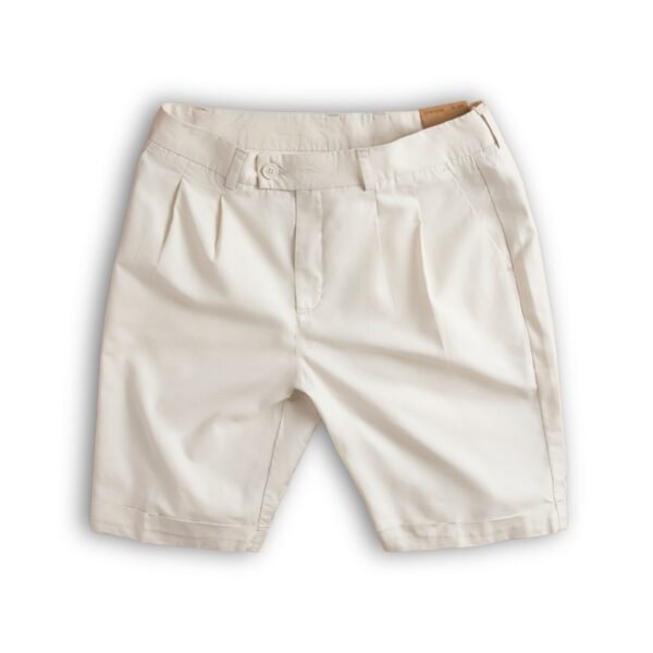 Quần short Khaki chiết eo gấu QNA007